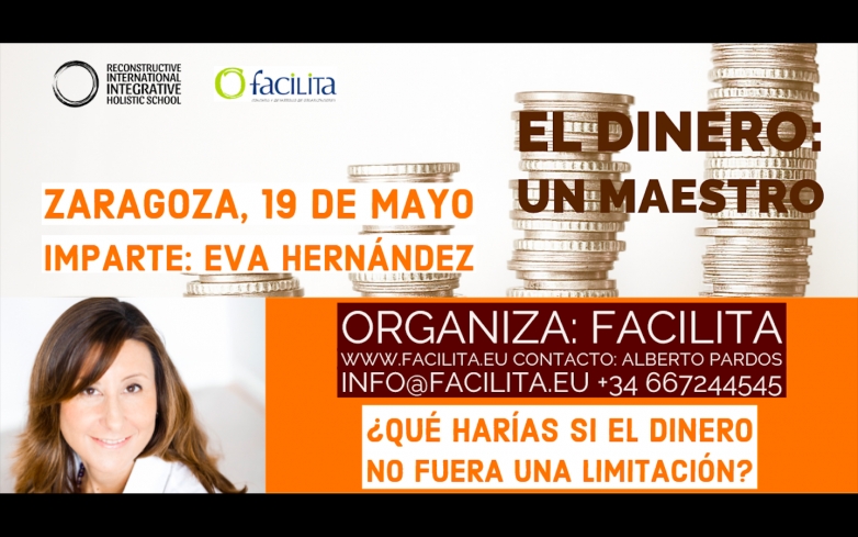 Taller "El dinero, mi maestro" en Zaragoza con Eva Hern&aacute;ndez